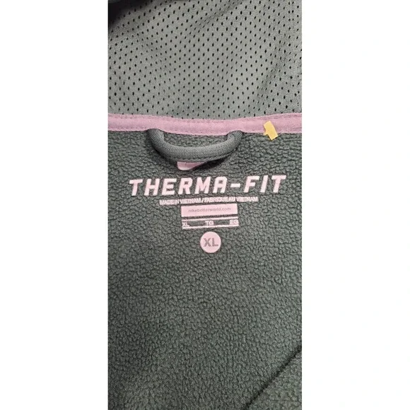 Nike Baylor Bears Therma-FIT Full Zip Hoodie Mens XL Green 27897X-BX1 bu - Picture 9 of 10